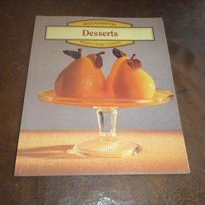 1995 Brockhampton Desserts Healthy Home Cooking - Softback Cookbook